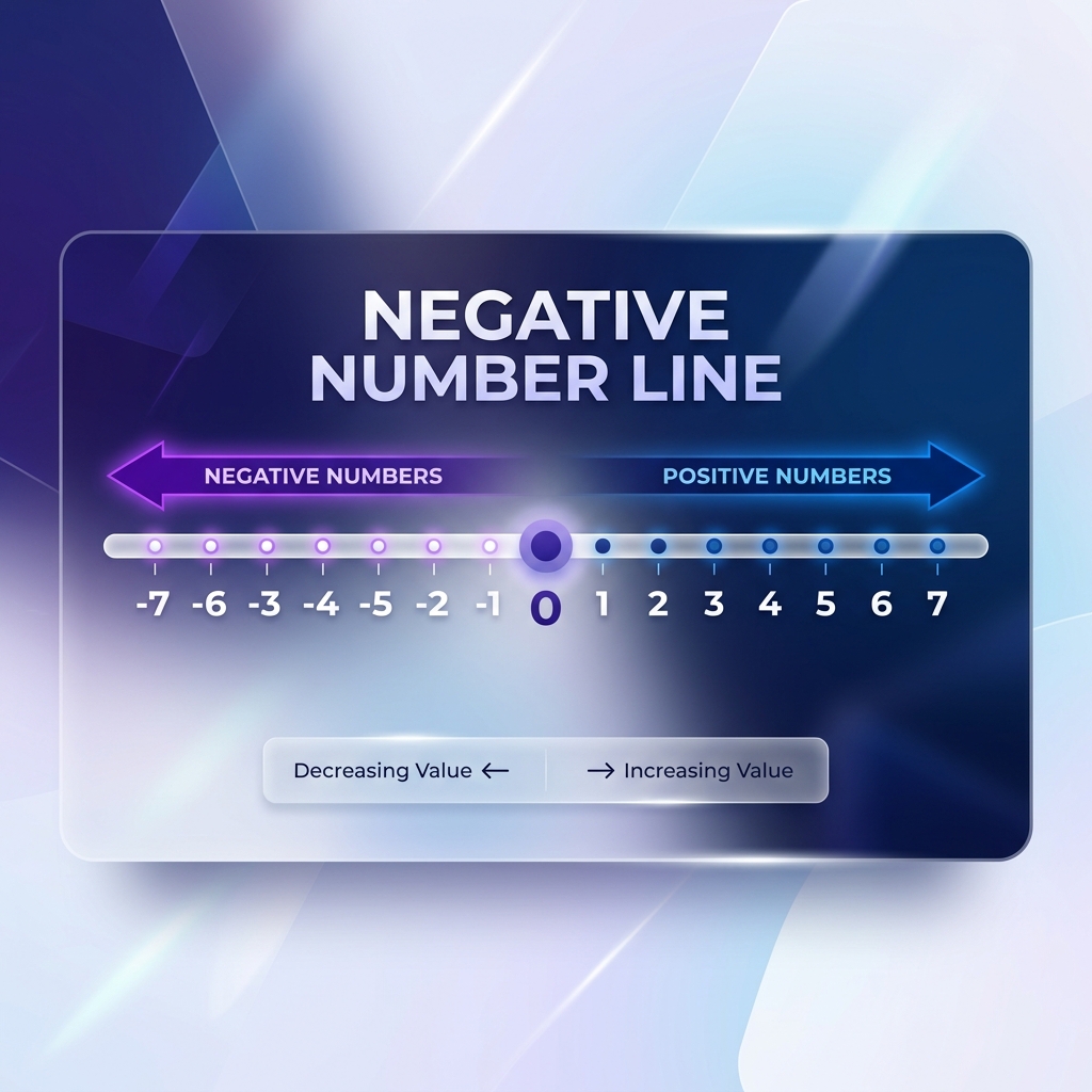 Negative Number Line