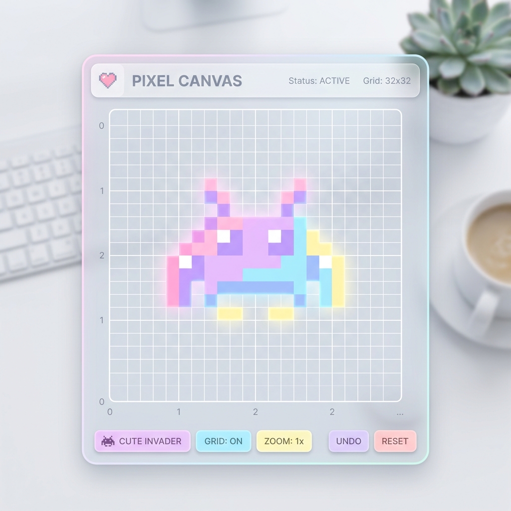 Pixel Art on Graph Paper